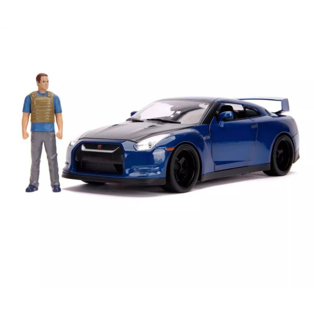 Jada Toys - 1:18 Fast & Furious 6 - Nissan GT-R R35 with Brian Figure